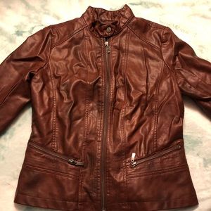 Bernardo Jackets & Coats - Bernardo Brown Leather Jacket Bernardo Jackets & Coats - Bernardo Brown Leather Jacket